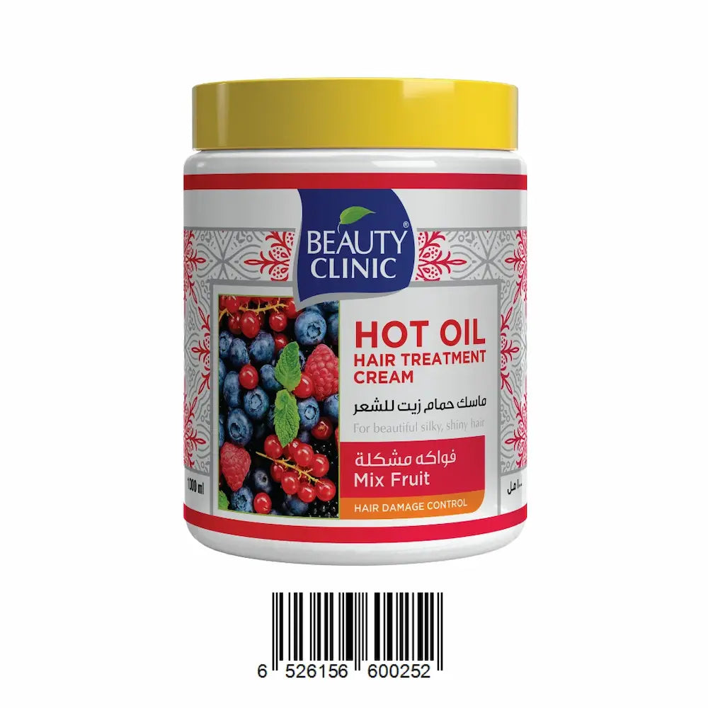 Beauty Clinic Hot Oil Hair Treatment Cream 1000ml – Mixed Fruit