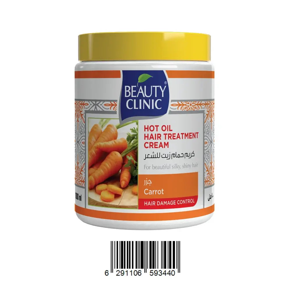Beauty Clinic Hot Oil Hair Treatment Cream 1000ml – Carrot White