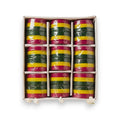 Red, Yellow, and Green Layered Chura Set