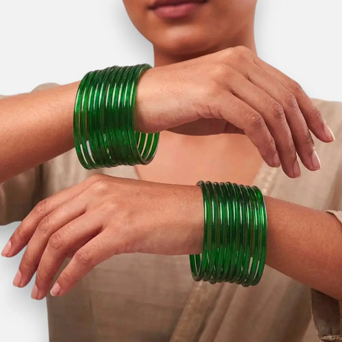 Green Chura Set