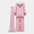90s Vintage Style 3-Piece Kurti Set – Stunning Ladies Kurti Set
