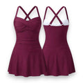 Classic Elegance Swim Dress – Women's Swimming Dress