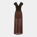 3-Style Bodycon Dress with Gloves - Size S to XL
