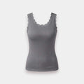 Elegant Lace-Trim Camisole Tank Top - Women's Innerwear