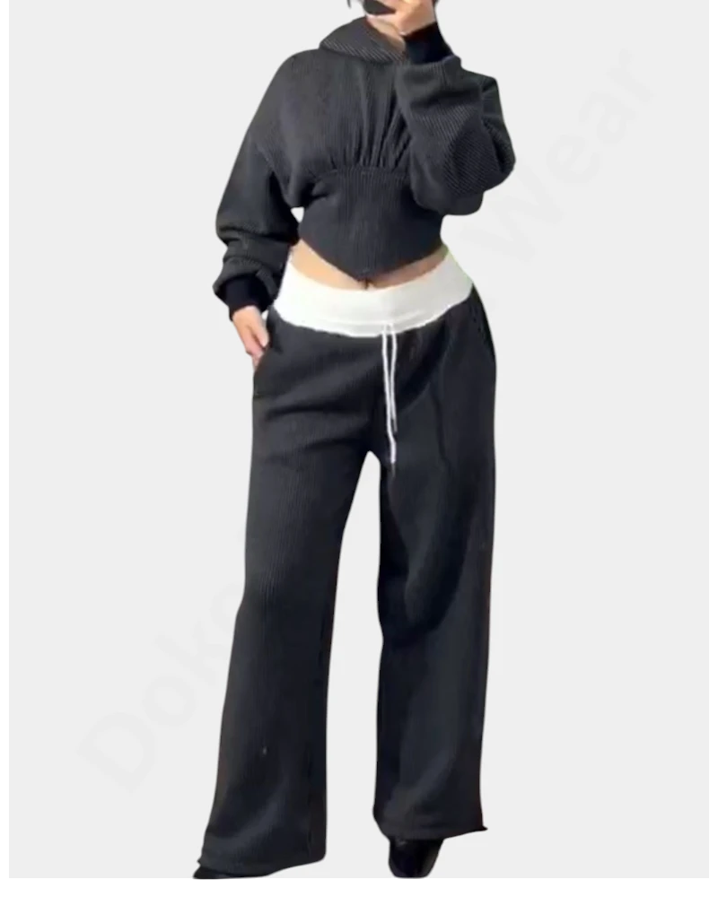 Cord-set  2pcs Set Perfect For Winter Jackets & Hoodies