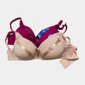 Premium Padded Bra with Big Cup & Heart Ring Details - Size 40/90