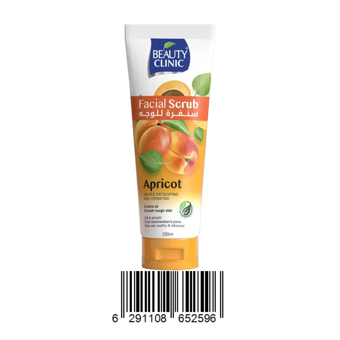 Beauty Clinic Face & Body Scrub 250ml – Apricot