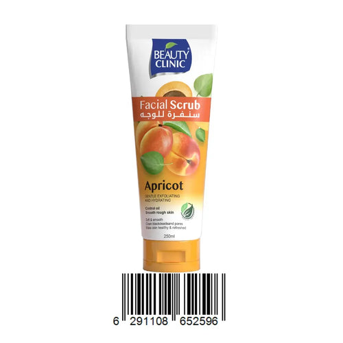Beauty Clinic Face & Body Scrub 250ml – Apricot