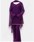 90's Kurthi  Jharjet Fabric Perfect For Party Wear  Ladies Kurthi