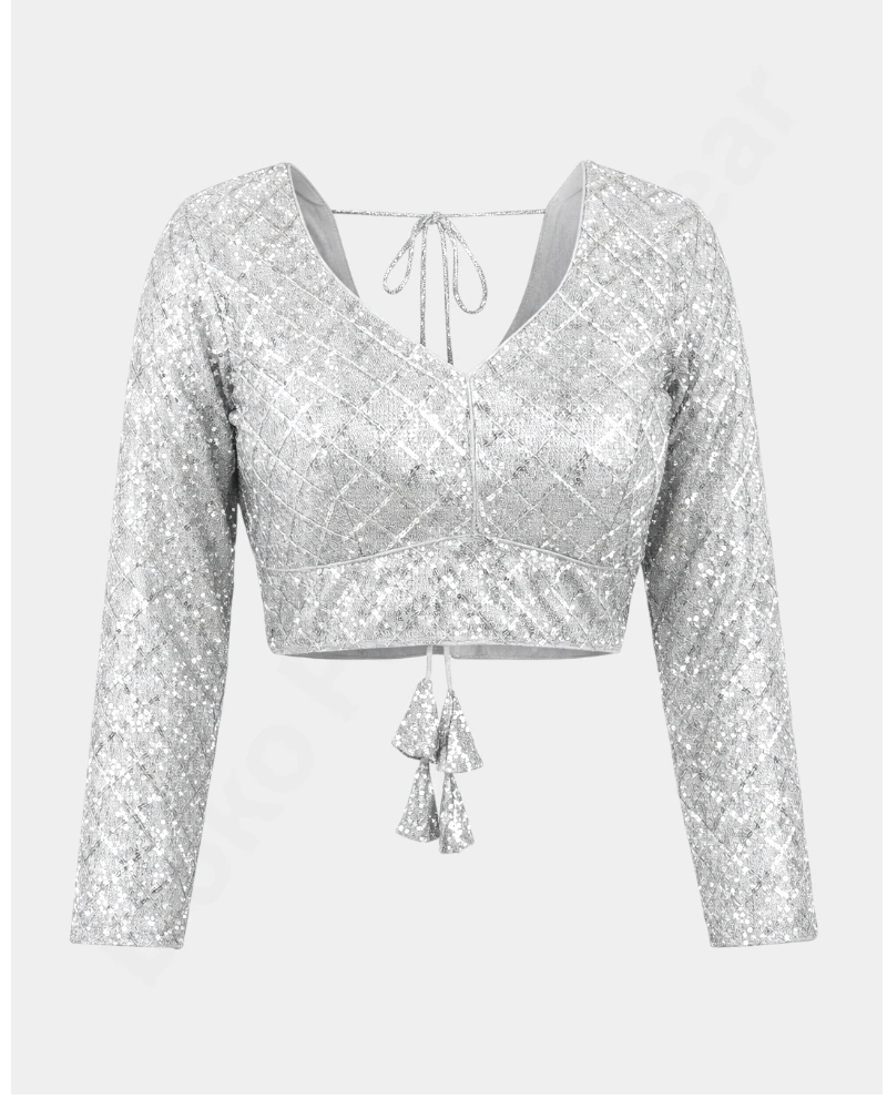 Barfi Desing  Perfect For Saree  Tops & Blouses