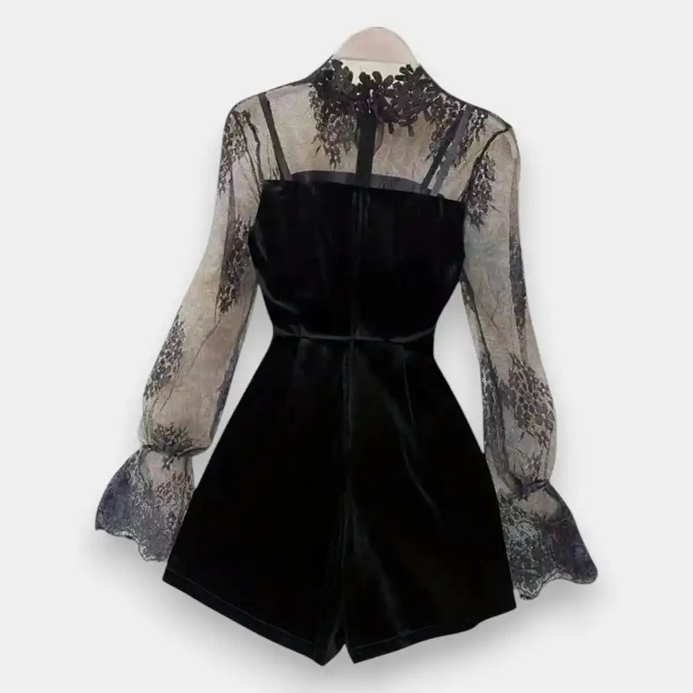 Bodycon Jumpsuit Dress -Size Medium