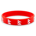 Nepali Flag Print Silicone Band