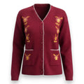 Sweter For Winter Knit V-neck Cardigan Jacket & Hoodie