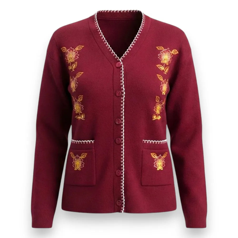 Sweter For Winter Knit V-neck Cardigan Jacket & Hoodie