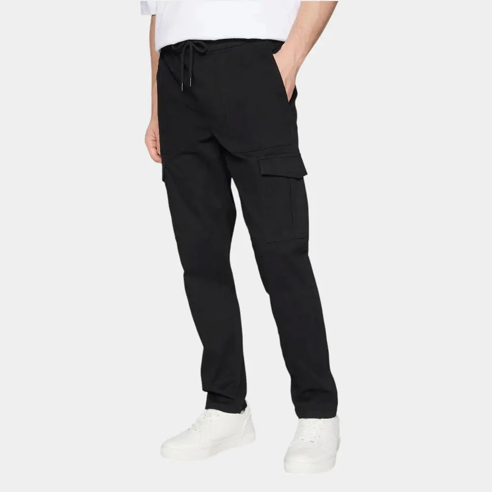 Men's Cargo Combat Joggers – Loose Fit Multi-Pocket Work & Hiking Pants