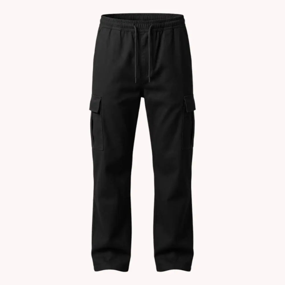 Men's Cargo Combat Joggers – Loose Fit Multi-Pocket Work & Hiking Pants