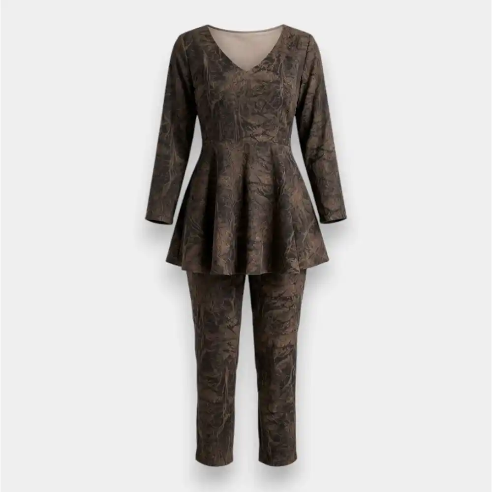 Women's Summer Coord Set – Two-Piece Outfit- Fit for Small To Large