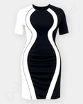 Women Bodycon Dress – Black Color