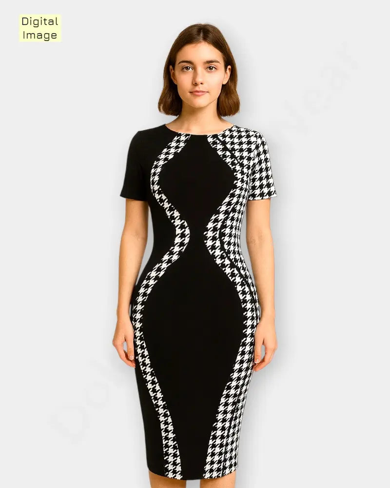 Women Bodycon dress – Black Color