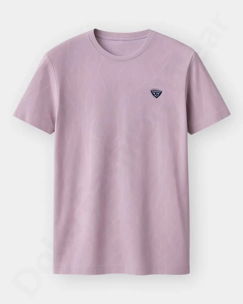 Men Fitcore Round Neck – Light Pink Color | T-Shirts | Size- XL
