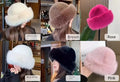 Womens Faux Fur Plush Fur Luxury Russian Hat Winter Ski Thermal Hat Cap