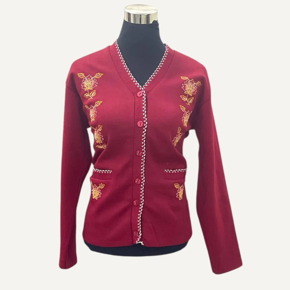 Sweter For Winter Knit V-neck Cardigan Jacket & Hoodie