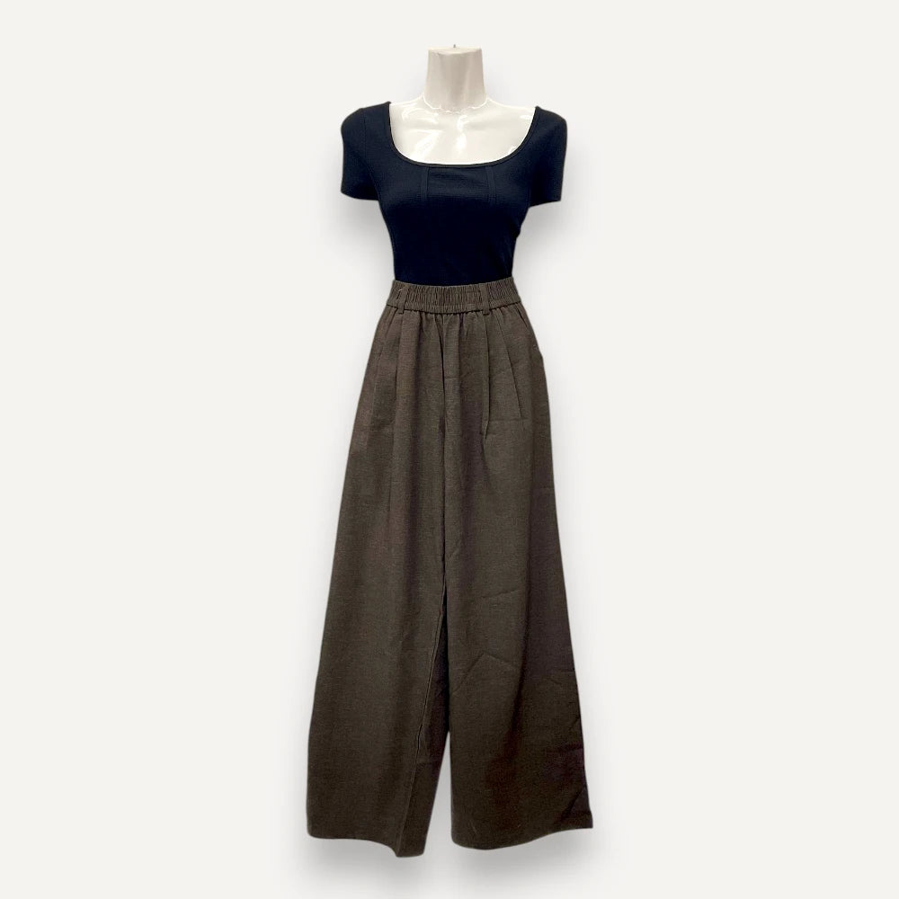 Ladies Pant Elastic Comfortable Pants & Jeans