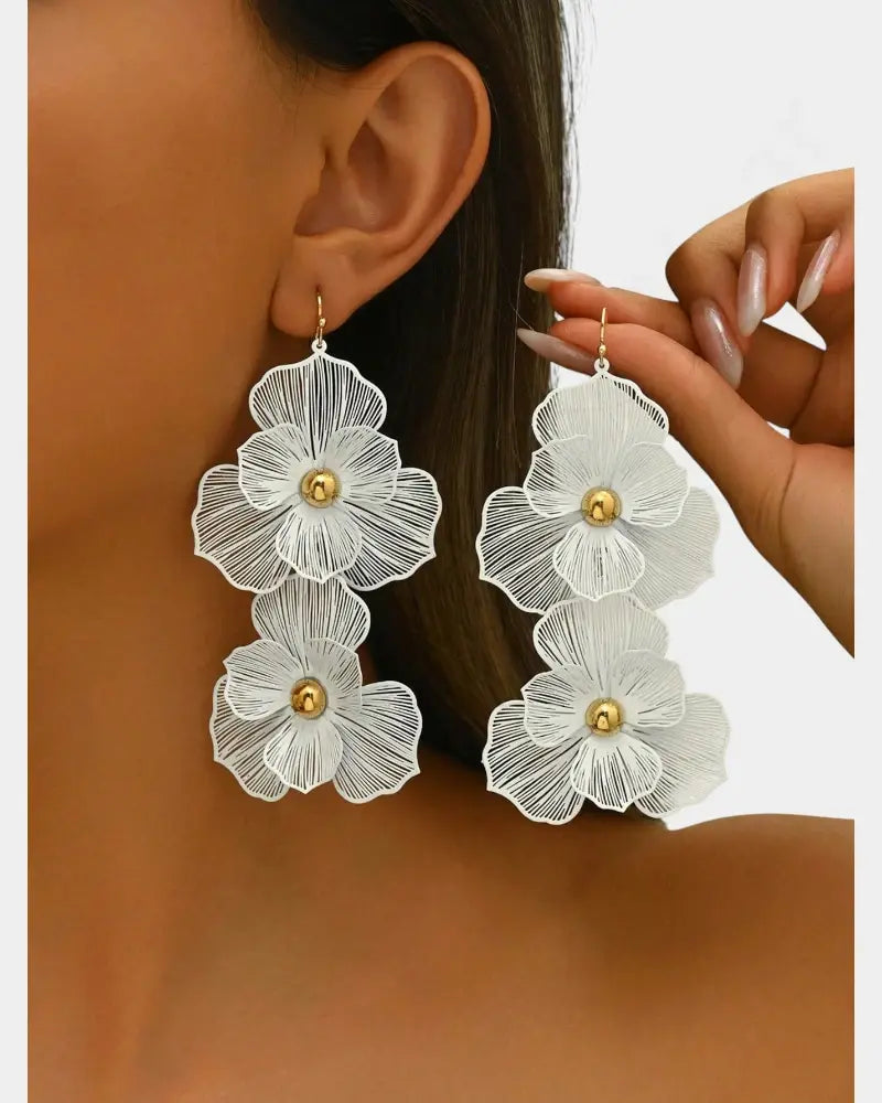 Women's White Earrings – Jewellery for Casual & Party Wear