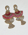 Light Pink Earrings - Casual & Party Wear Jewellery