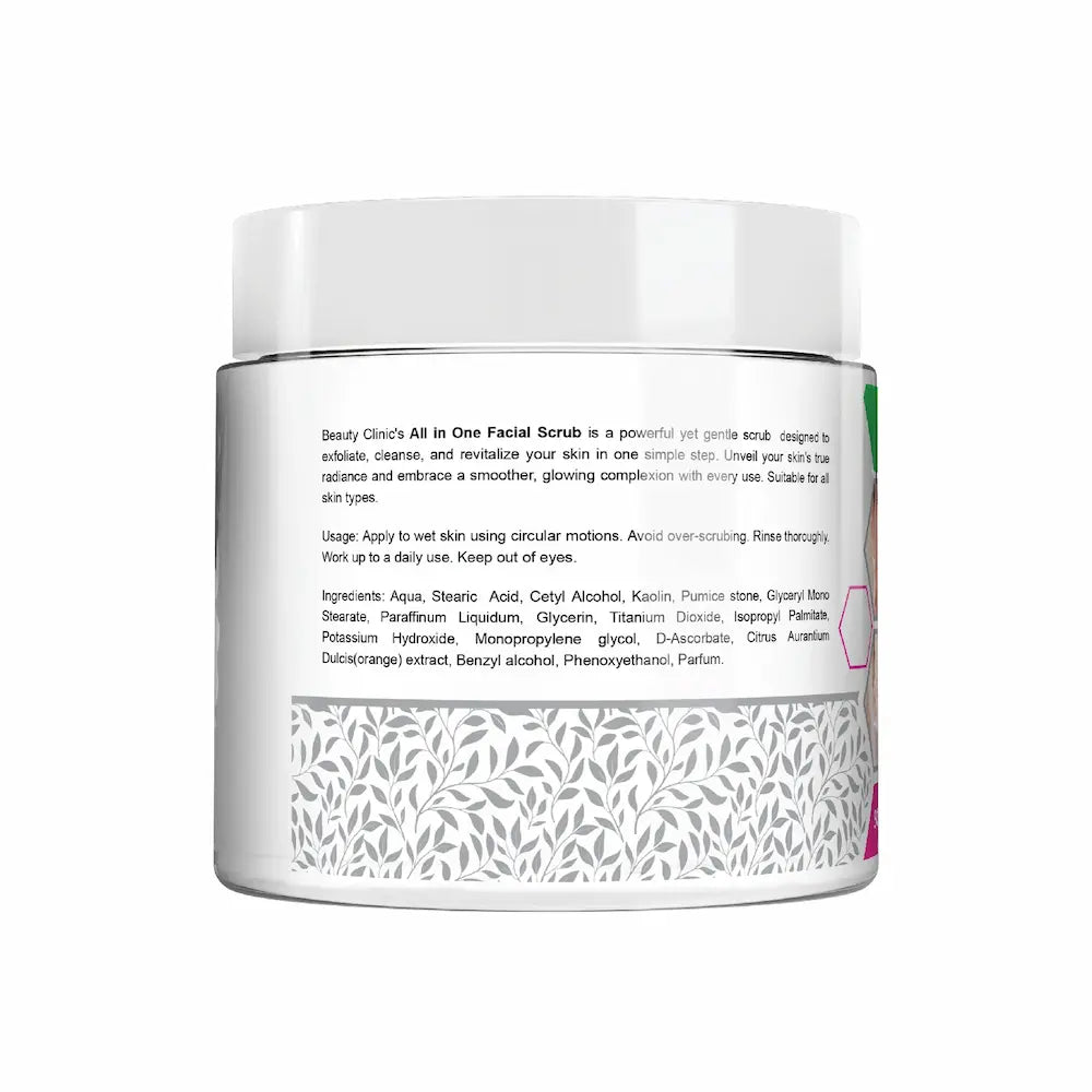 Beauty Clinic Facial Kit Scrub 500ml -All in 1