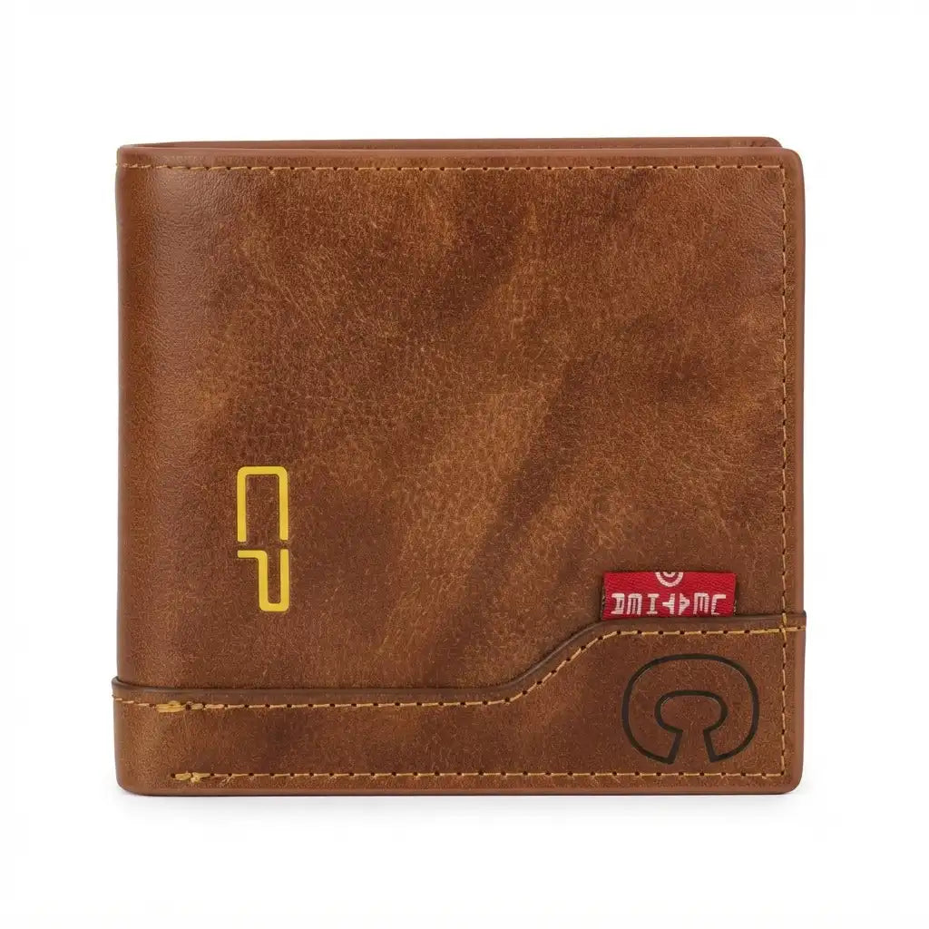 Men's Brown Leather Wallet