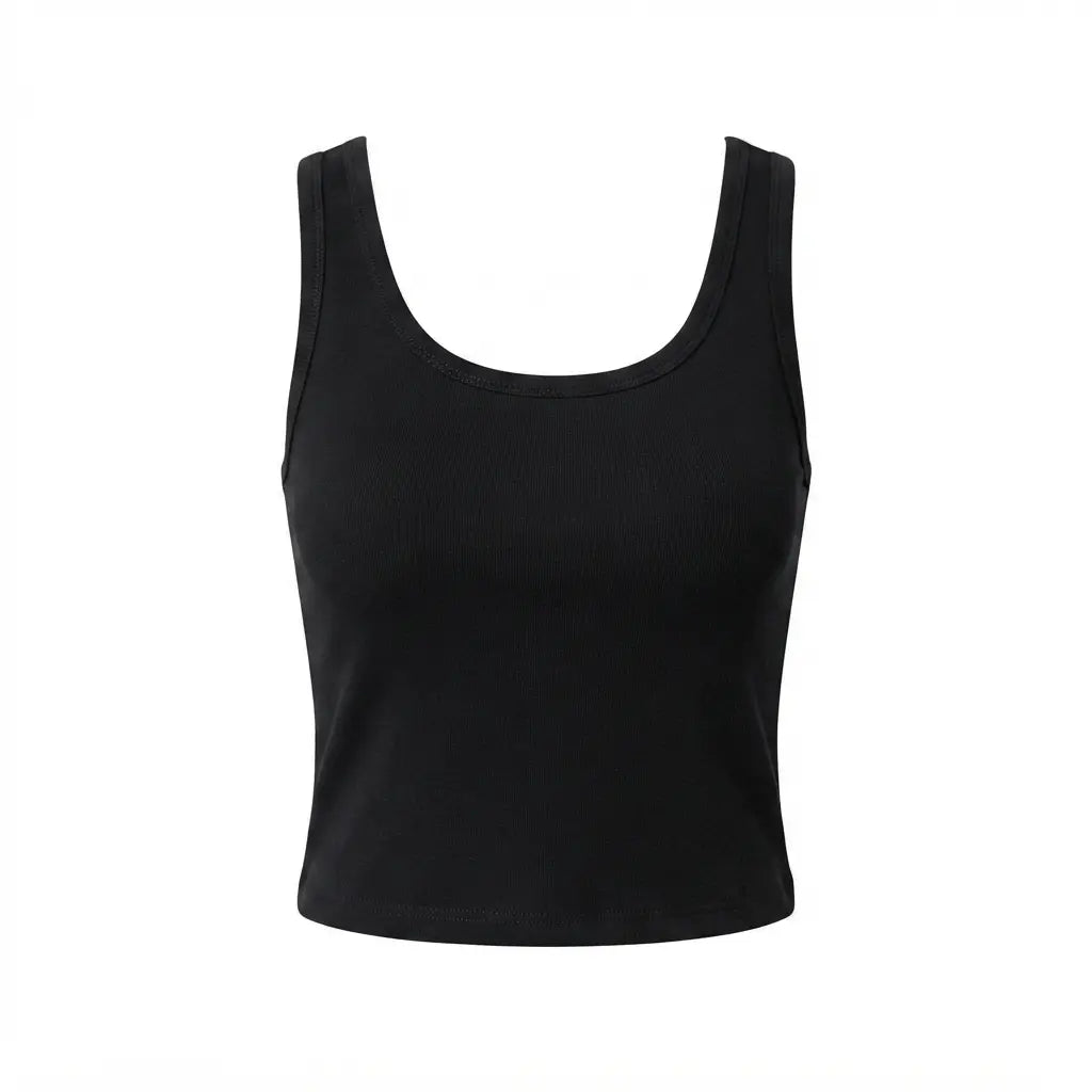 Women Fitted Sleeveless Tank Top