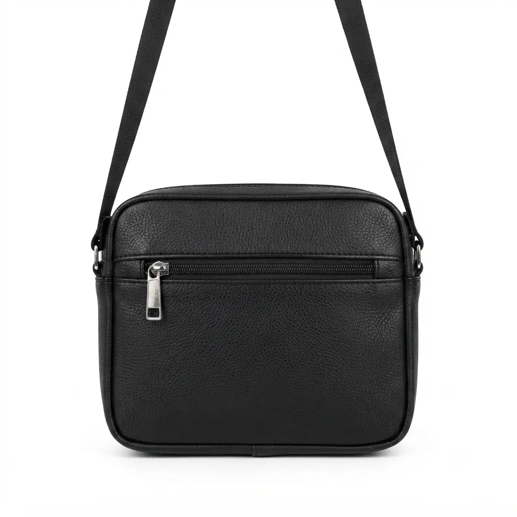 Men's Casual Leather Shoulder Bag
