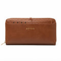 Premium Multi-Compartment Unisex Leather Zip-Around Wallet