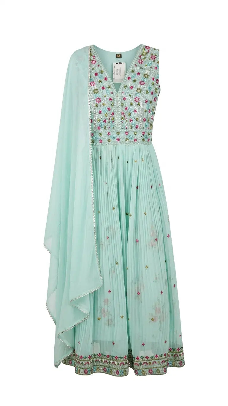 Gown with Shawl 2-Piece Set – Size M