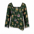 Charms Short Green Kurthi – Ladies Kurthi