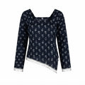 Charms Short Black Kurthi – Ladies Kurthi