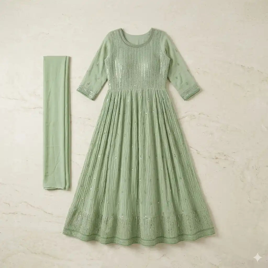 Party Wear Kurta Set for Ladies