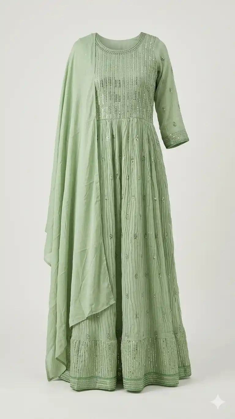 Party Wear Kurta Set for Ladies