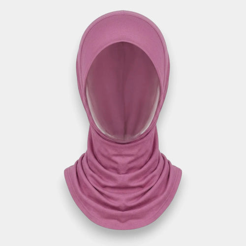 Women's Solid Color Muslim Hijab – Full Coverage Headscarf
