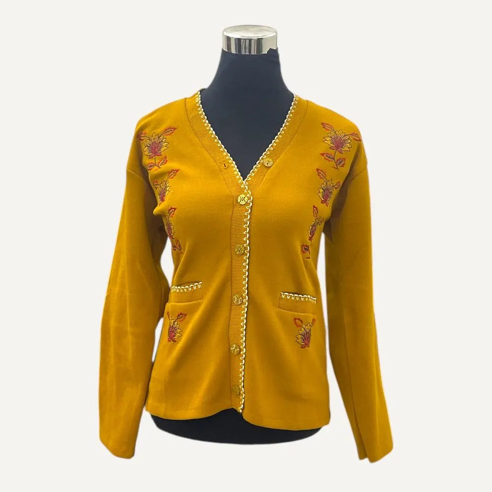 Sweter For Winter Knit V-neck Cardigan Jackets & Hoodies