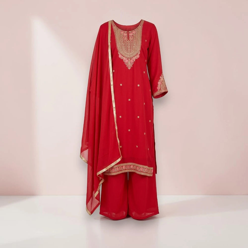 Kurta Set for Party Wear – Ladies Festive Ethnic Dress- Size 44