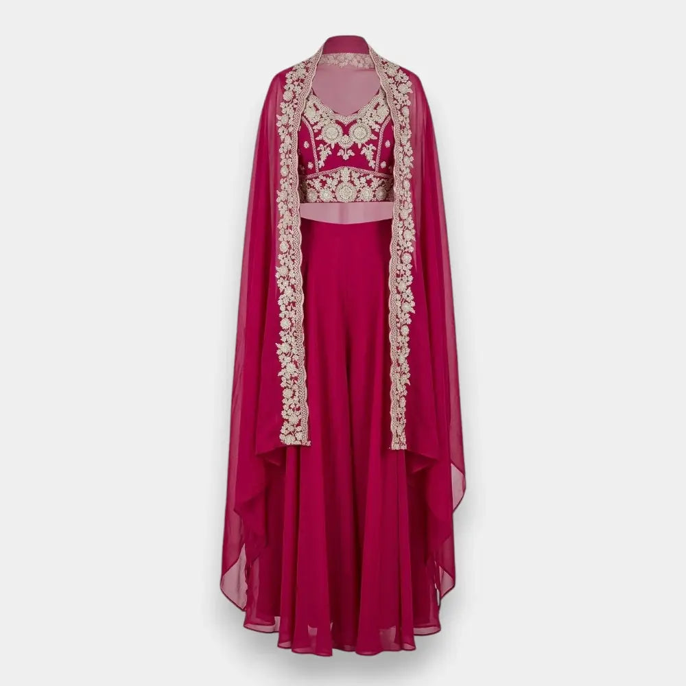 Sharara Set – Traditional Ladies Ethnic Wear- Size M To L