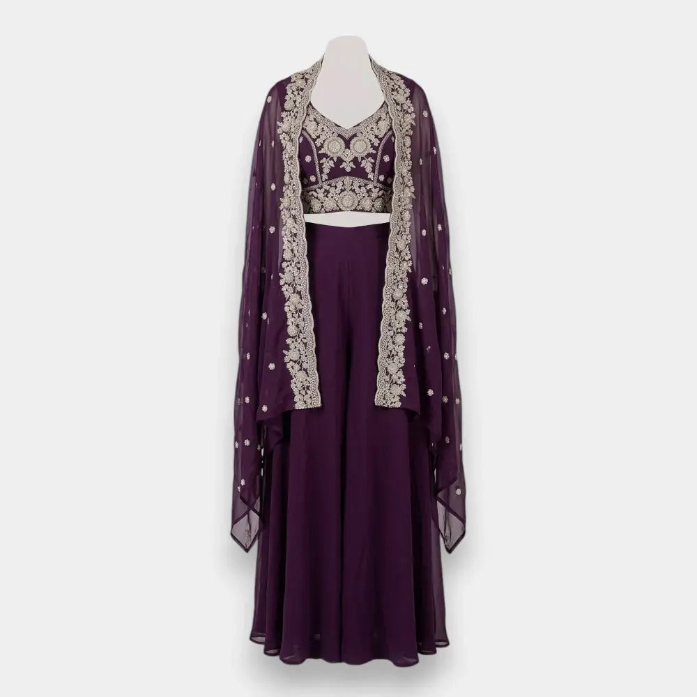 Sharara Set – Festive Ladies Ethnic Wear Qatar-Size M To L