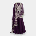 Ladies 3-Piece Kurti Set – Designer Embroidered Wear - M