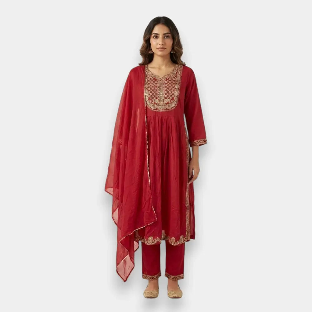 Kurti Set – Affordable Ladies Ethnic Wear Qatar-Size Large