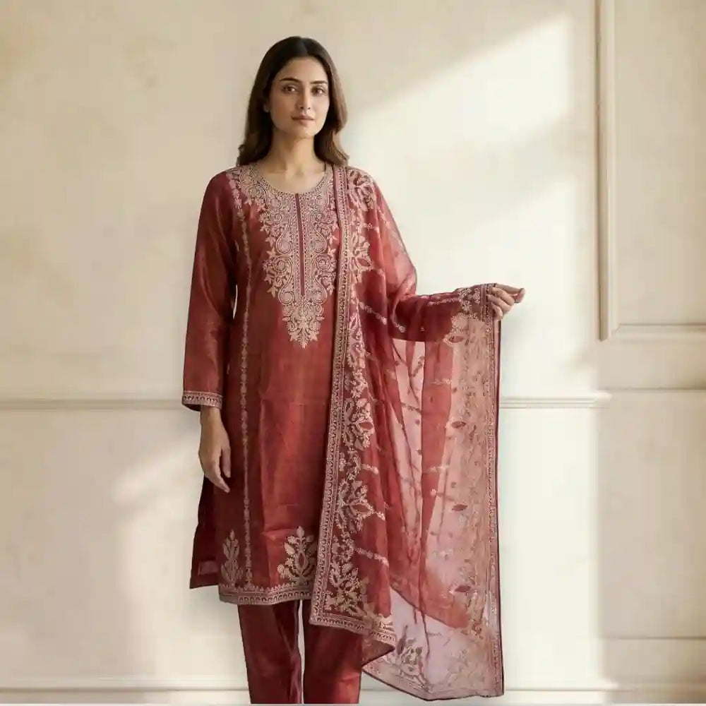 Party Wear Kurta Set for Ladies
