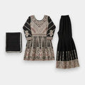 Half Gown Sharara Set Perfect for Party Wear