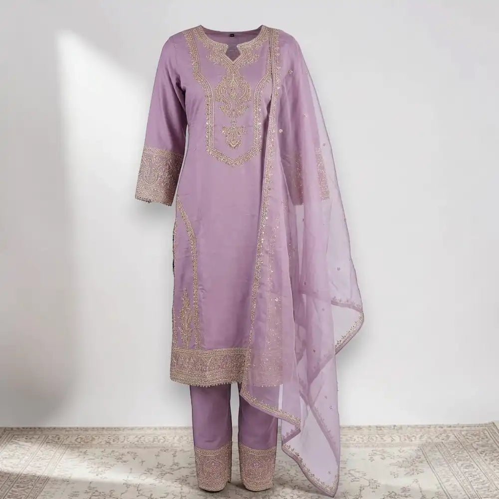 Ladies Party Wear Kurta Set