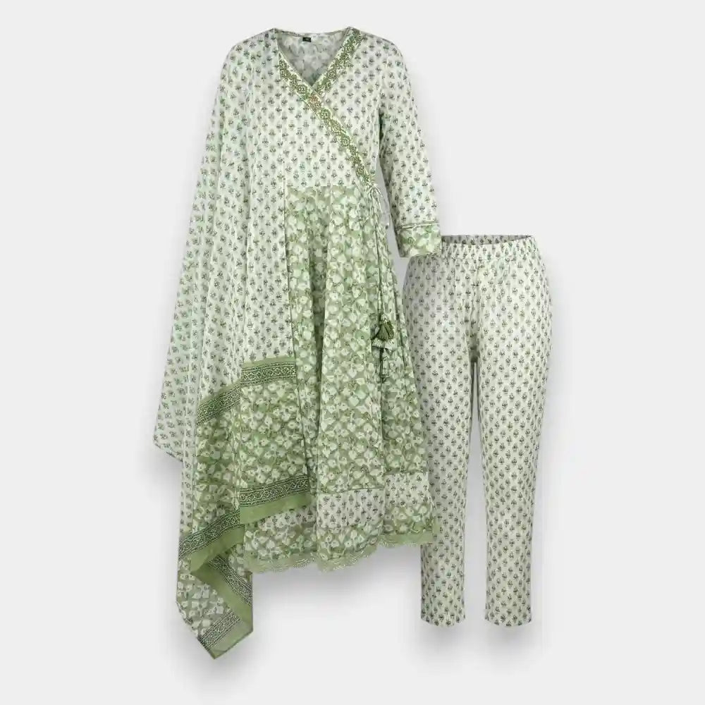 Gown Kurta Set for Ladies – Party Wear